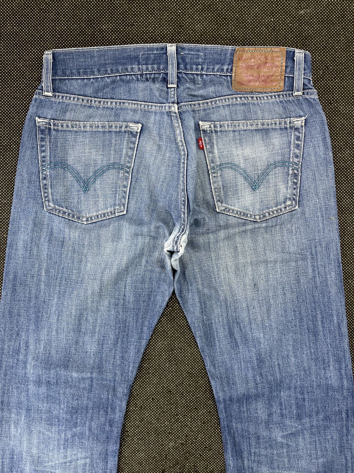 Levi's Vintage Levis 514 Faded Blue Jeans 35 x 32 - J410 Size US 35 - 4 Thumbnail