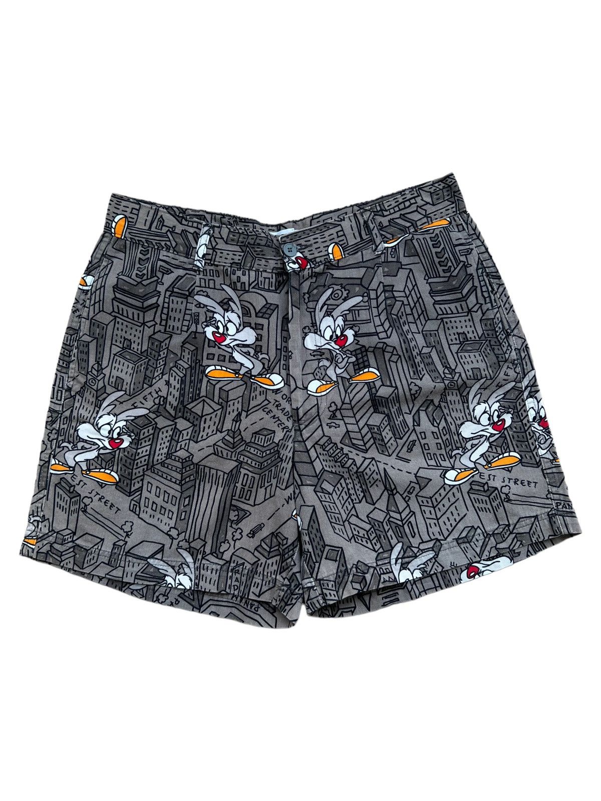 Short Homme Jean-Charles De Castelbajac Vintage Années 90 - Multicolore - Taille 36 - Coton