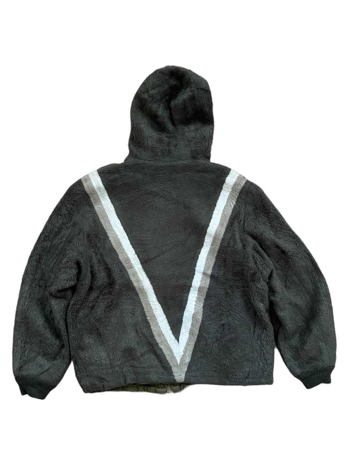 Vintage VERY RARE VINTAGE JACKET FLEECE NYLON REVERSIBLE US ARMY Size US M / EU 48-50 / 2 - 2 Thumbnail