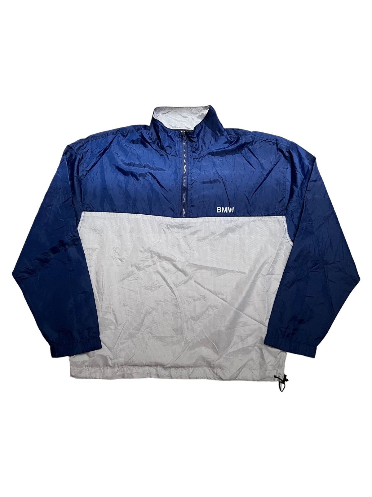 BMW VERY RARE VINTAGE JACKET BMW RACING TEAM PULLOVER HALFZIP Size US L / EU 52-54 / 3 - 1 Thumbnail