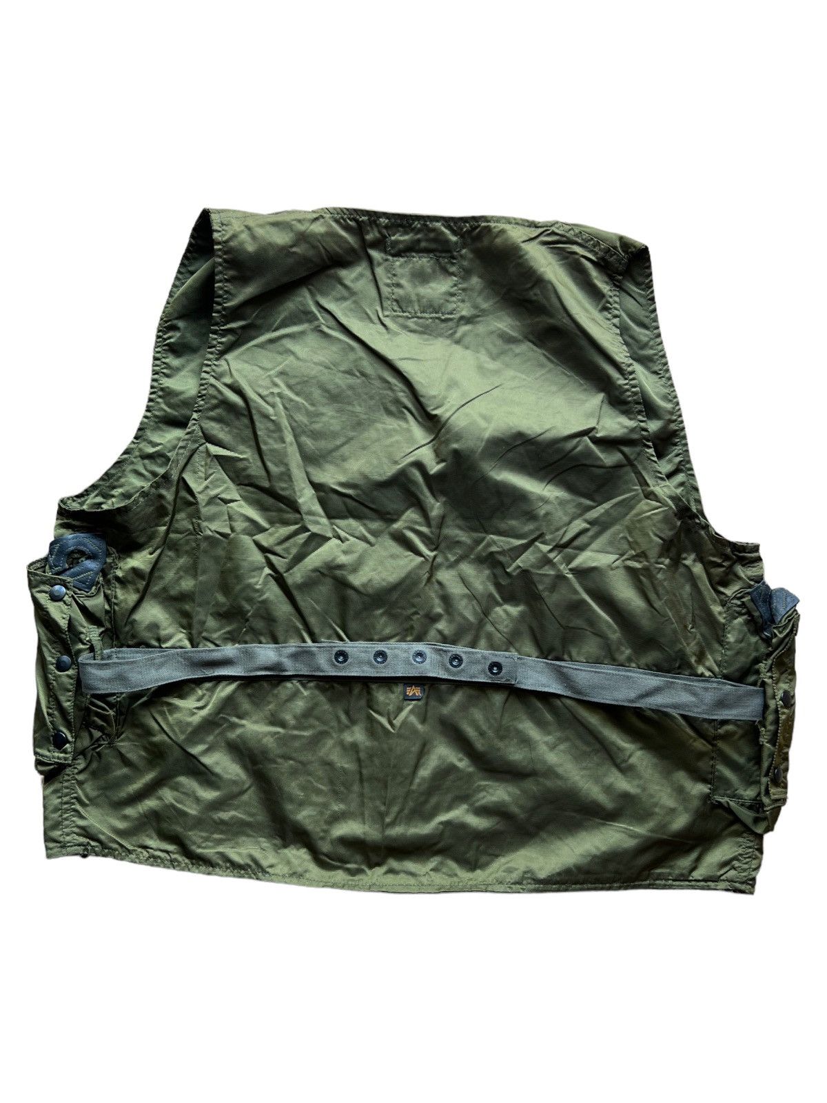 VERY RARE VINTAGE VEST RADIO CARRIER USAF ALPHA INDUSTRIES