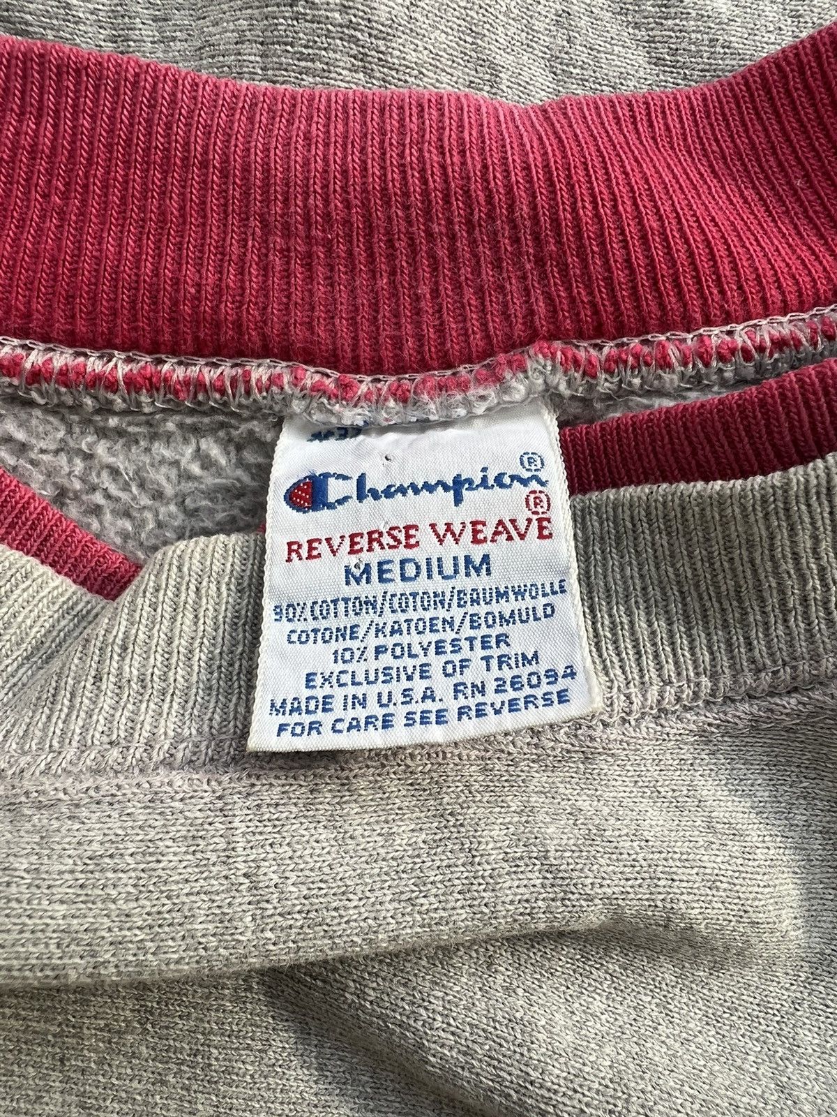 Champion VERY RARE VINTAGE SWEATSHIRTS CHAMPION REVERSE WEAVE LOGO Size US M / EU 48-50 / 2 - 3 Thumbnail