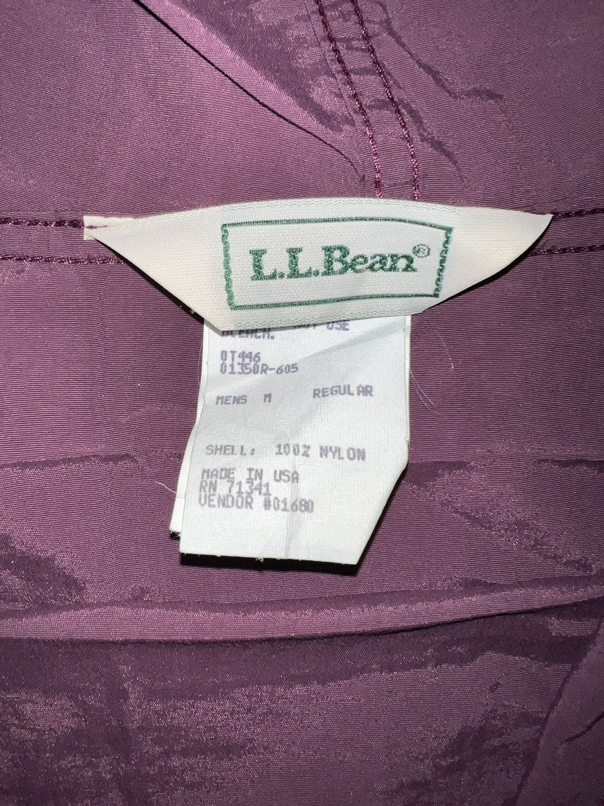 L.L. Bean VERY RARE VINTAGE JACKET LL BEAN PACKABLE Size US M / EU 48-50 / 2 - 7 Thumbnail