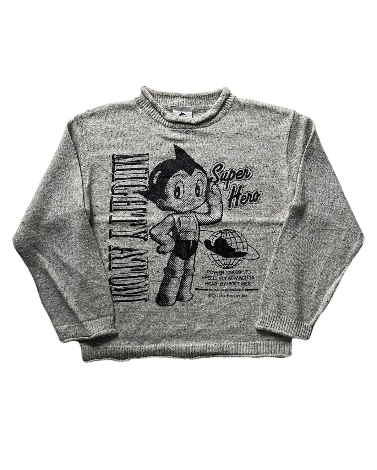 Anime VERY RARE VINTAGE KNITWEAR SWEATER ASTRO BOY MIGHTY ATOM Size US M / EU 48-50 / 2 - 1 Thumbnail