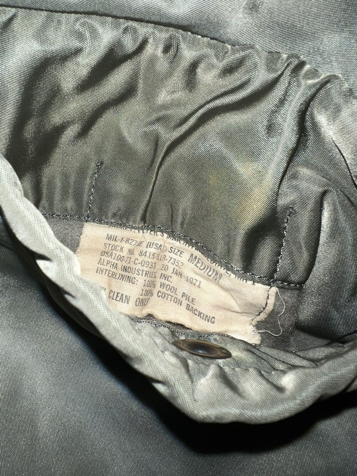Alpha Industries VERY RARE VINTAGE JACKET FLIGHT BOMBER MA 1 ALPHA INDUSTRIES Size US M / EU 48-50 / 2 - 6 Thumbnail