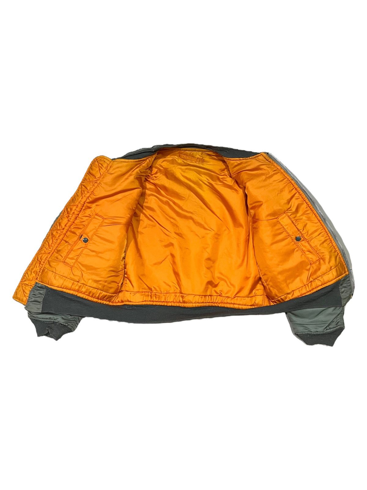 Alpha Industries VERY RARE VINTAGE JACKET FLIGHT BOMBER MA 1 ALPHA INDUSTRIES Size US M / EU 48-50 / 2 - 3 Thumbnail