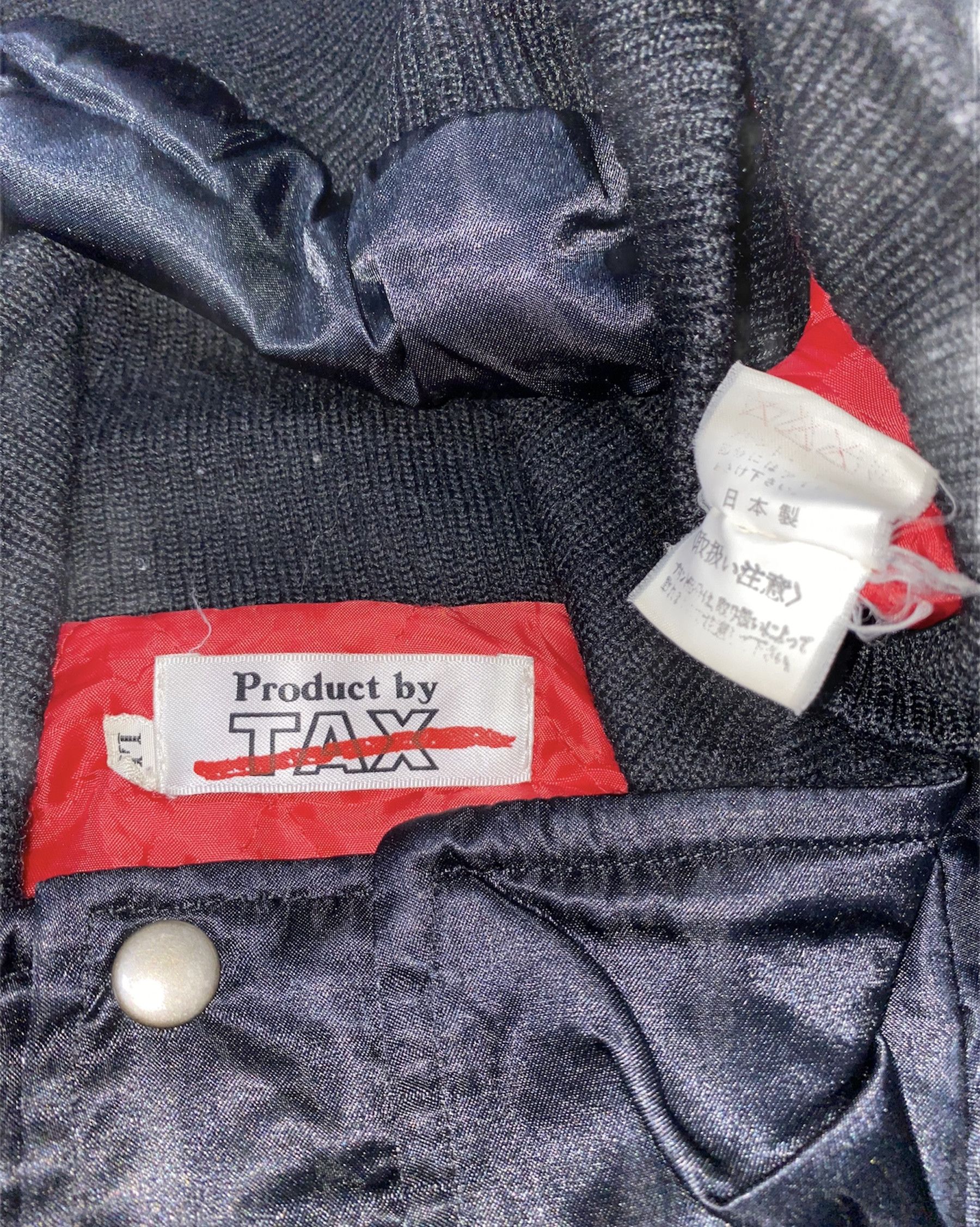 VERY RARE VINTAGE JACKET TOTAL AUTOMOBILE EXCELLENCE BY TAX