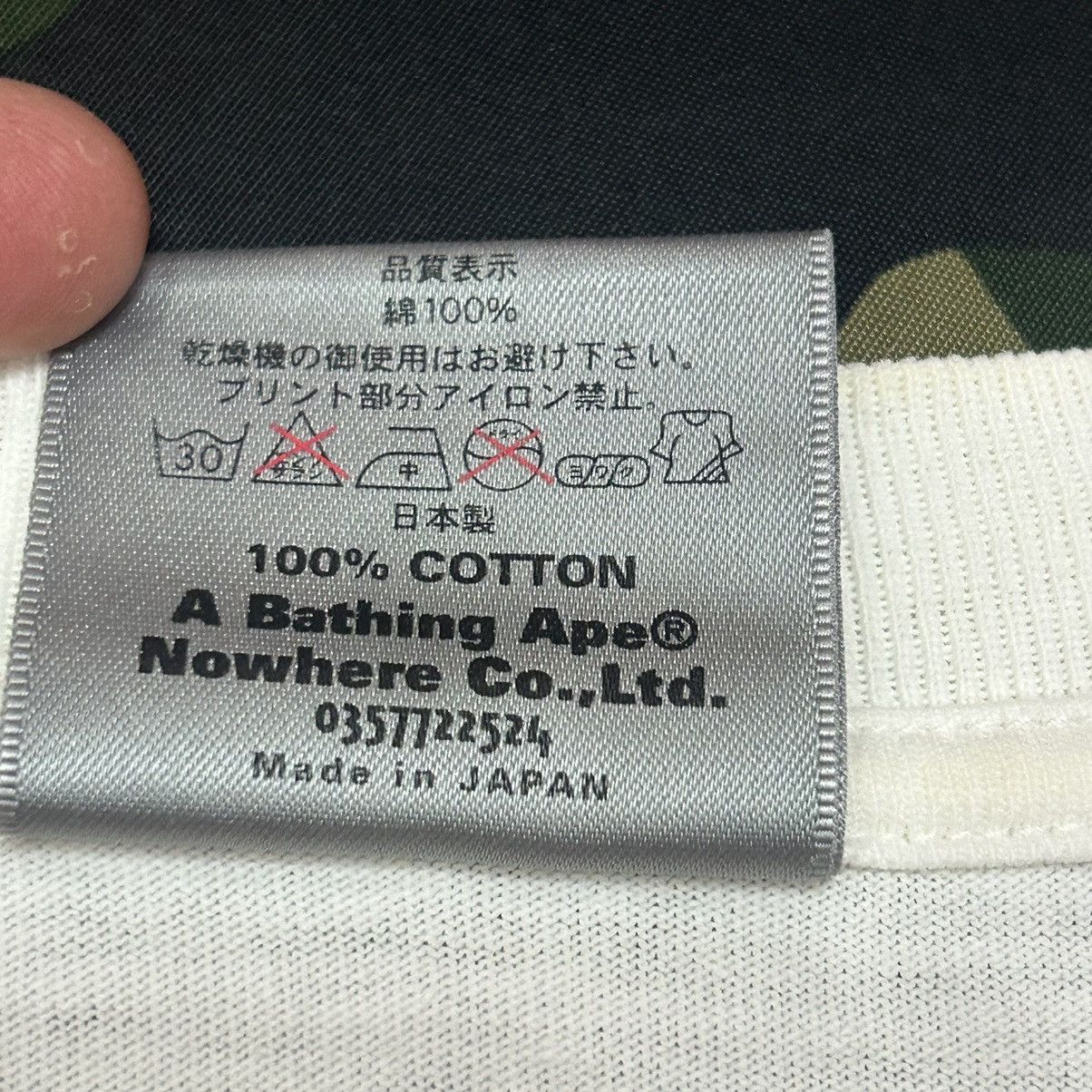 Bape 2000 Bape Shadow Tee Size US M / EU 48-50 / 2 - 7 Thumbnail