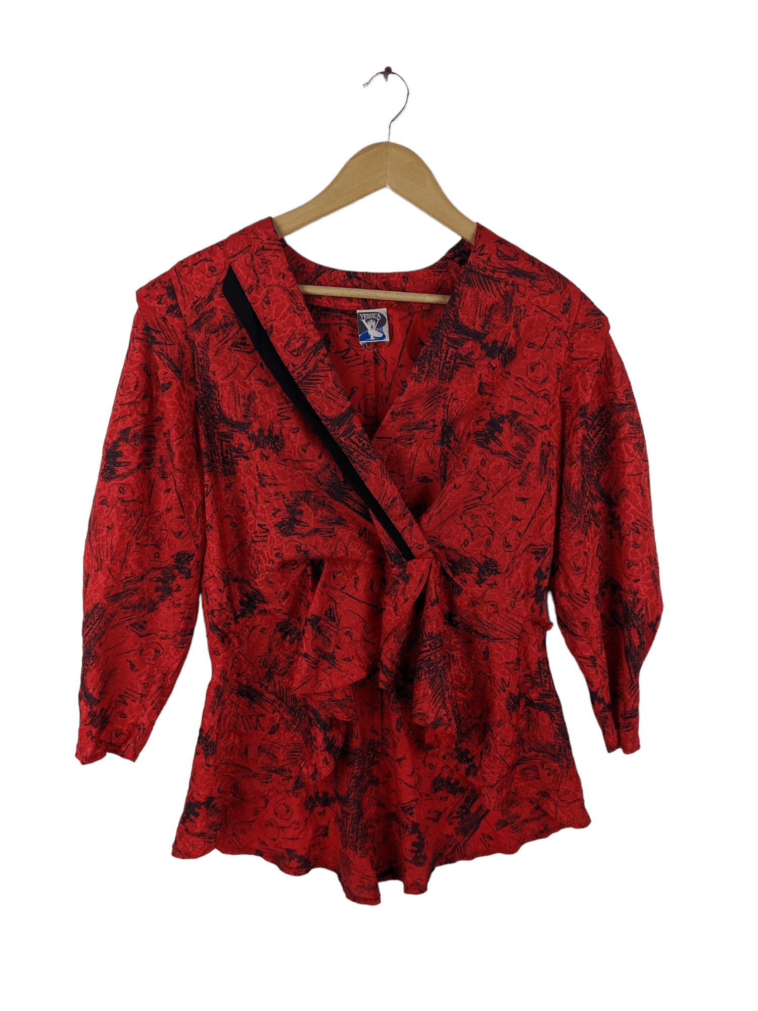 Designer × Japanese Brand Yessica Blouse Cropped Ladies Fashion Avant Garde Size M / US 6-8 / IT 42-44 - 1 Thumbnail