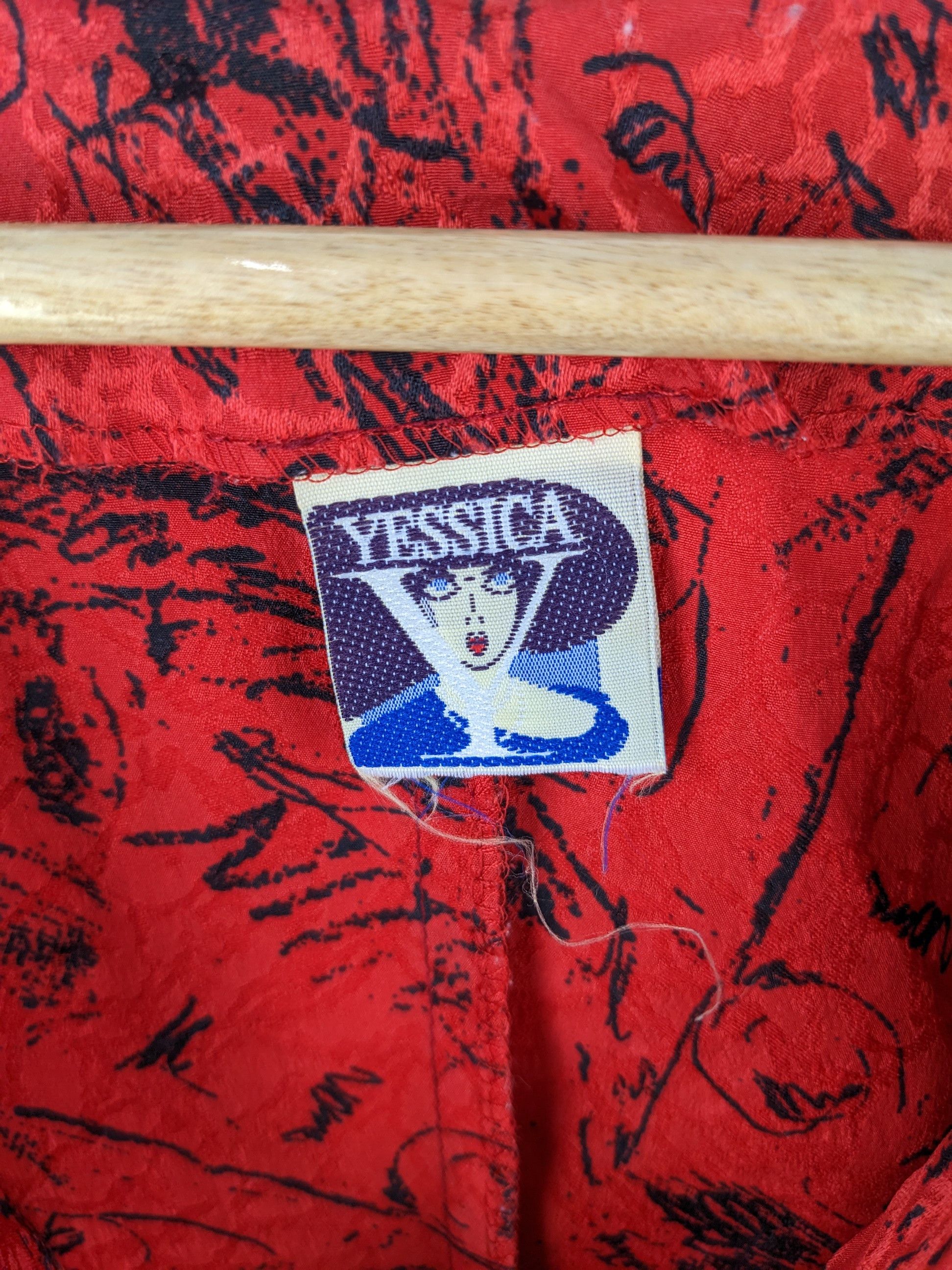 Designer × Japanese Brand Yessica Blouse Cropped Ladies Fashion Avant Garde Size M / US 6-8 / IT 42-44 - 3 Thumbnail