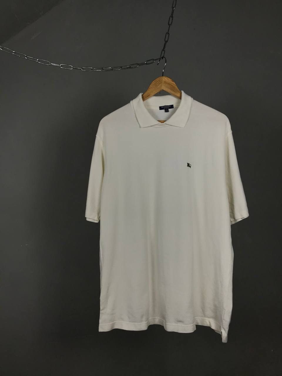 Burberry Burberry vintage luxury polo tee Size US XL / EU 56 / 4 - 1 Thumbnail