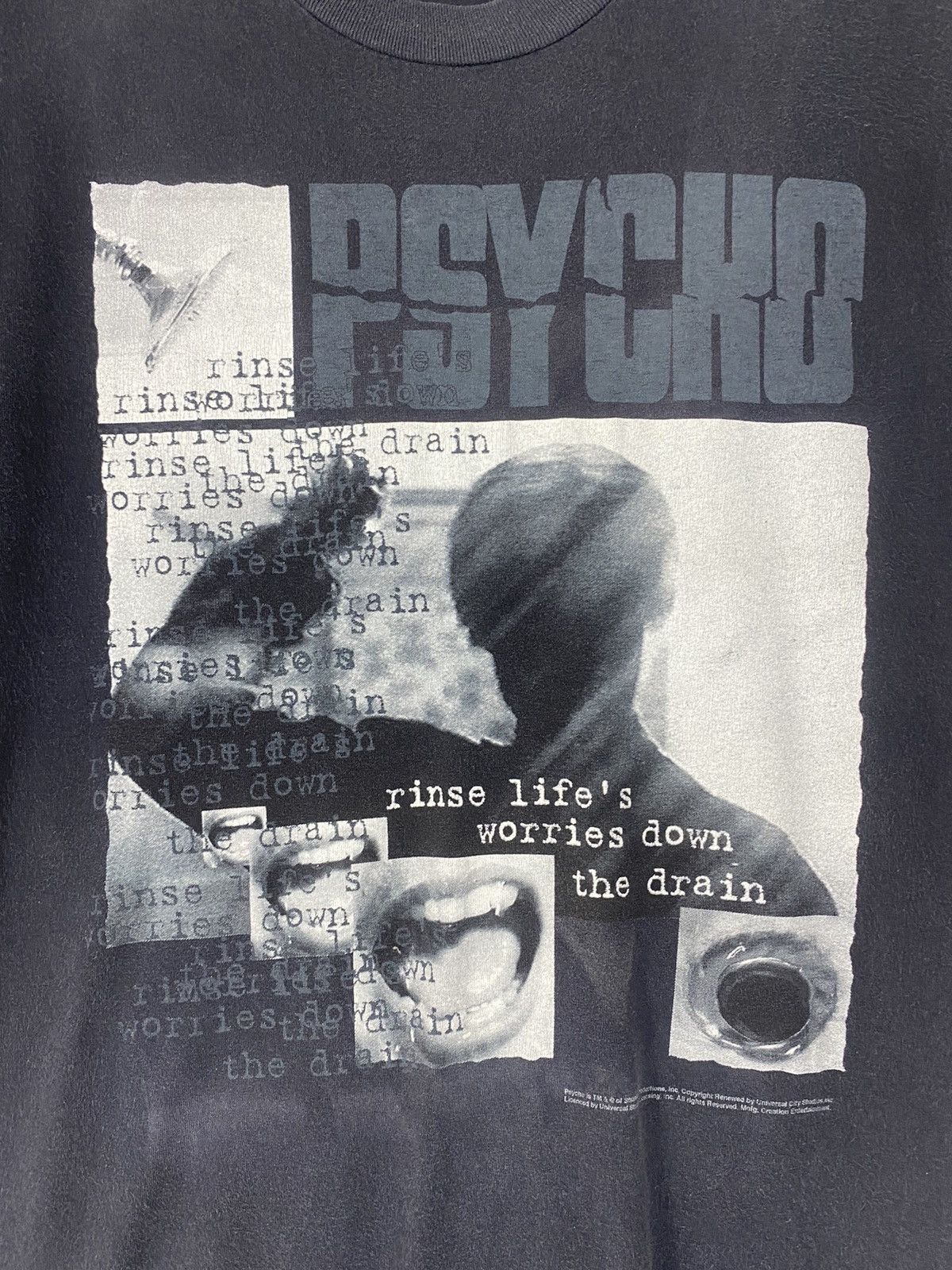 Other Vintage rare Psycho horror movie Size US M / EU 48-50 / 2 - 3 Thumbnail