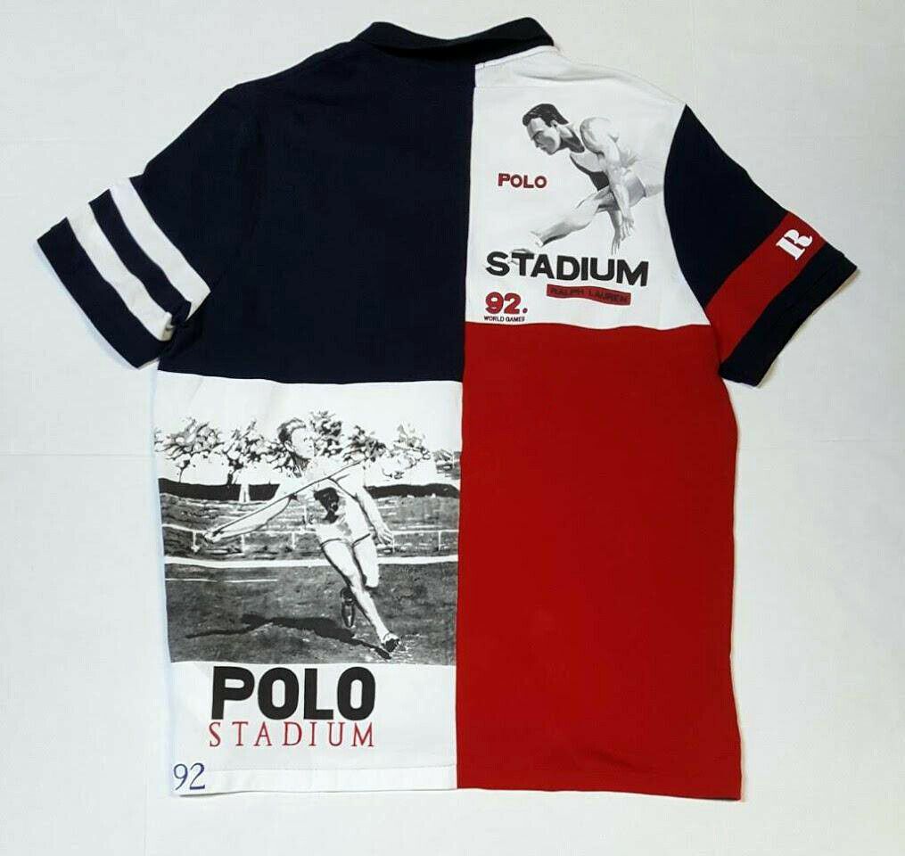 Polo Ralph Lauren Polo Stadium by Ralph Lauren Mash-up Polo Shirt XL Size US XL / EU 56 / 4 - 7 Thumbnail