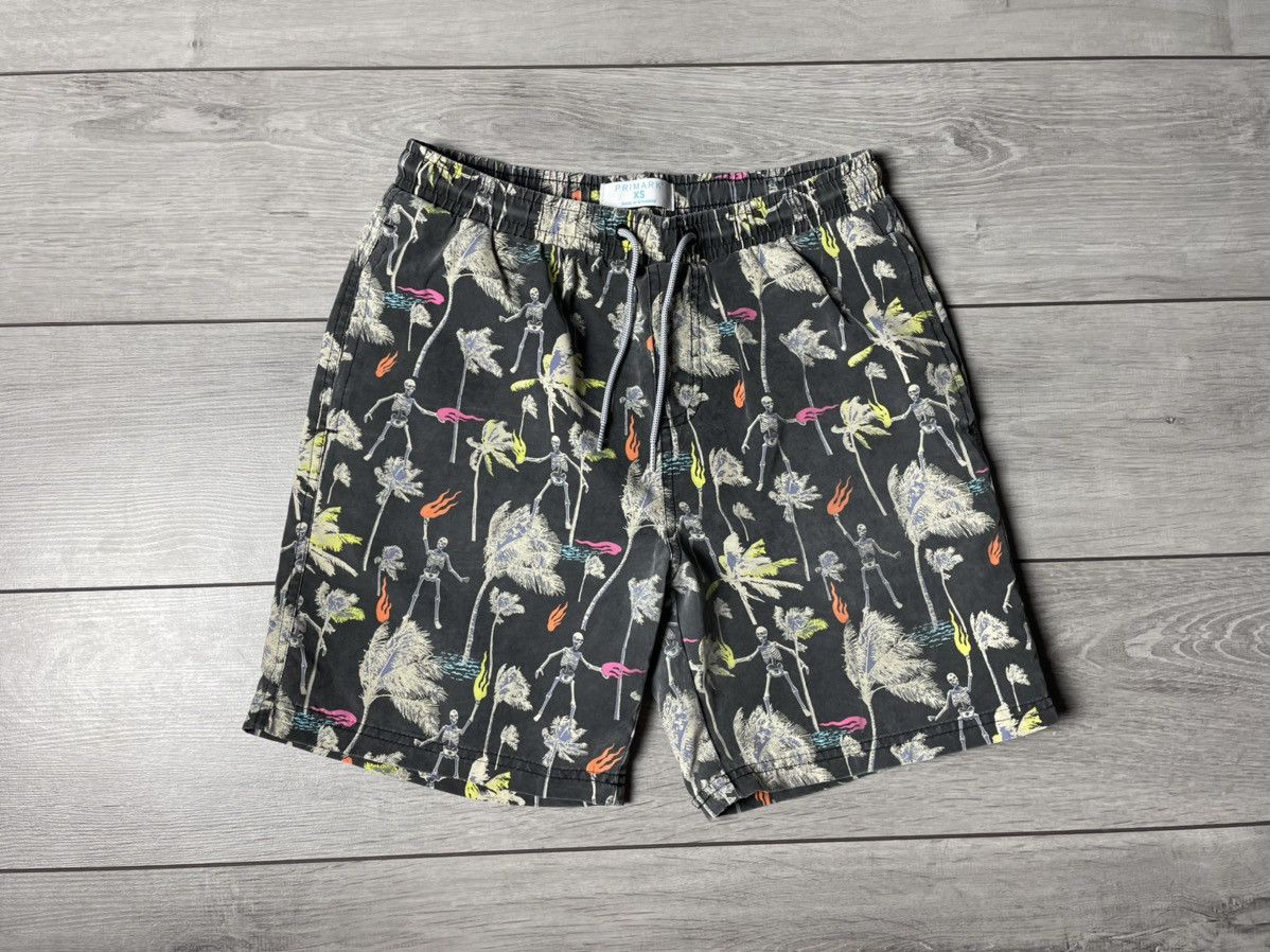 Vintage Skull shorts band tee vintage size Xsmall Size US 29 - 1 Thumbnail
