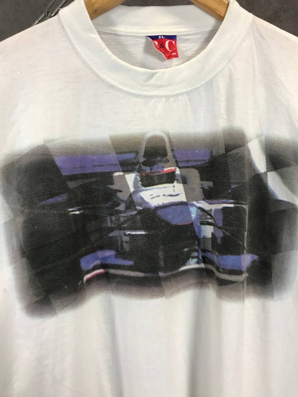 Formula 1 Racing vintage formula Uno tee Size US XL / EU 56 / 4 - 3 Thumbnail