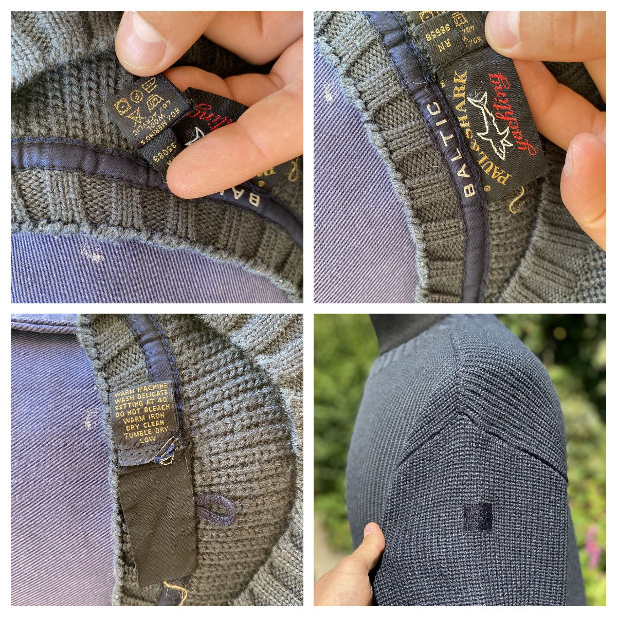 Paul & Shark Paul Shark BALTIC Knit Sweater Jumper Size M VTG Pullover Size US M / EU 48-50 / 2 - 7 Thumbnail