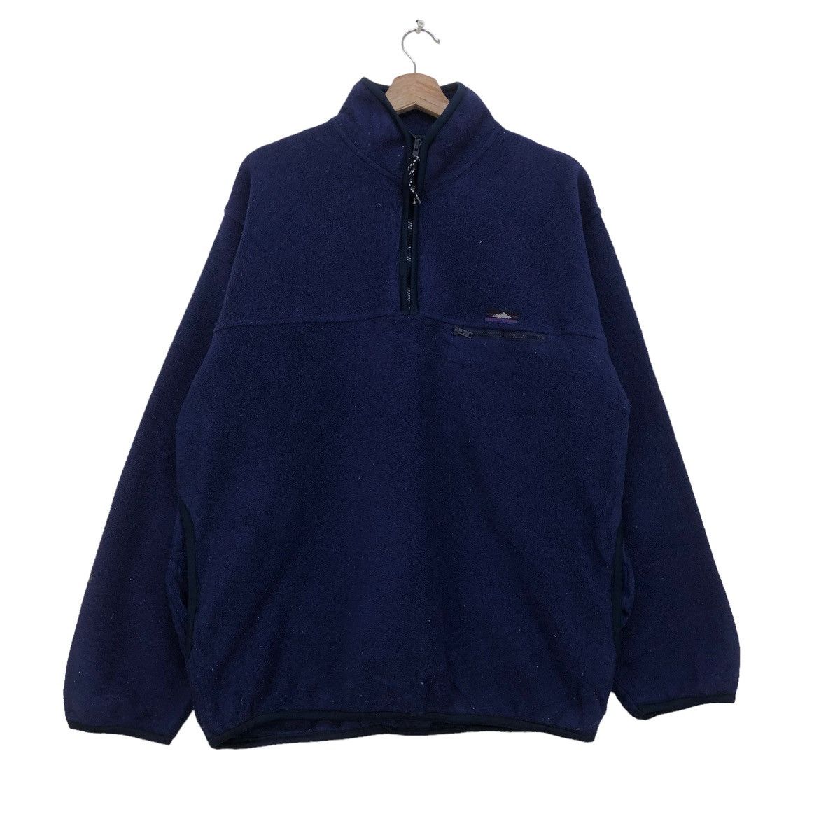 image of Vintage Hillcrop Fleece Jacket in Blue, Men's (Size XL)
