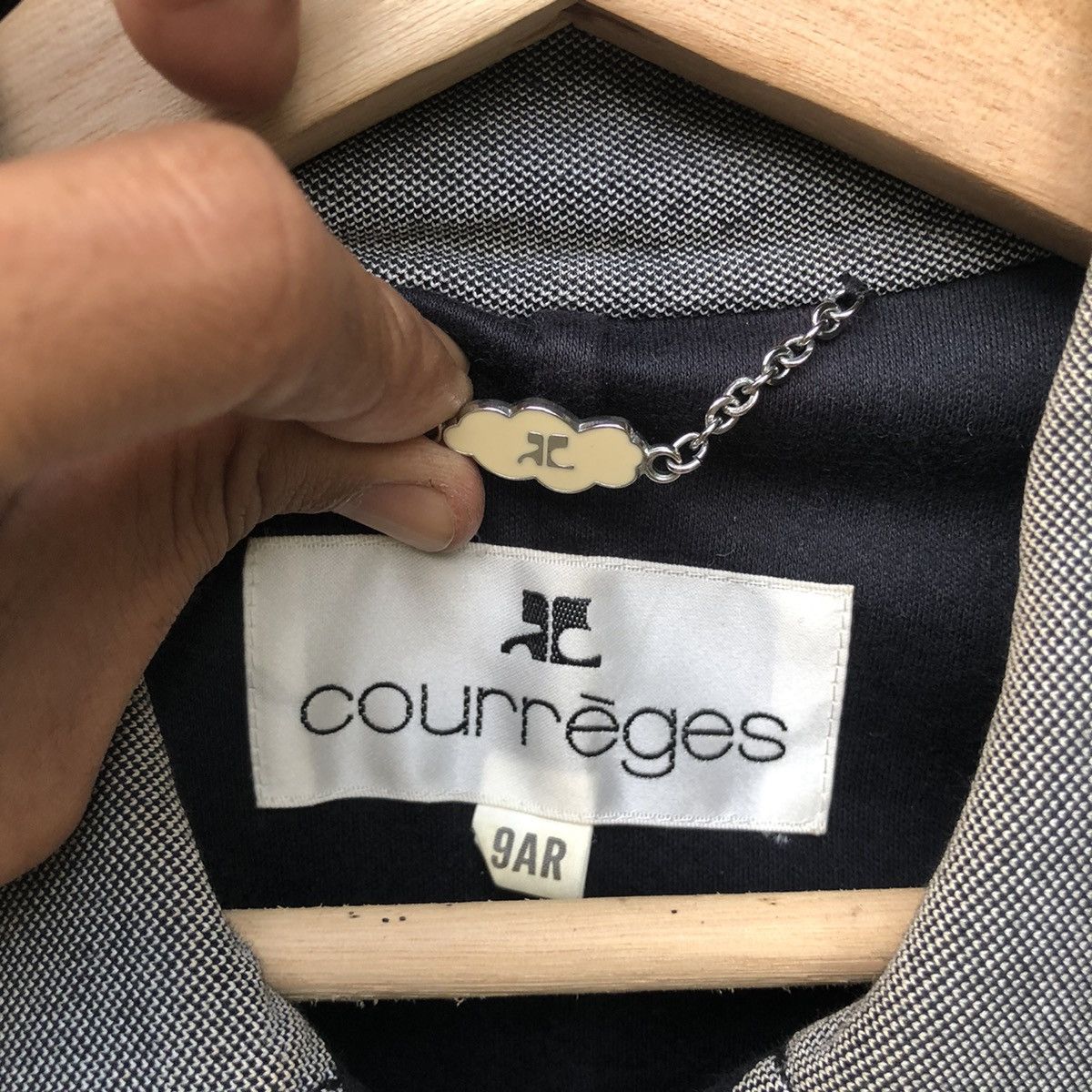 Courreges 🔥COURREGES TRENCH COAT WOOL JACKET Size M / US 6-8 / IT 42-44 - 8 Thumbnail