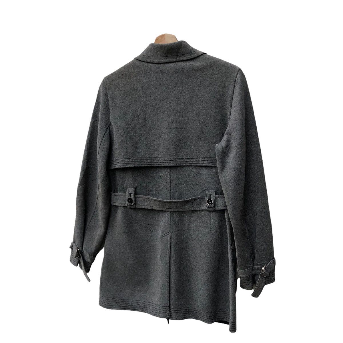 Courreges 🔥COURREGES TRENCH COAT WOOL JACKET Size M / US 6-8 / IT 42-44 - 3 Thumbnail
