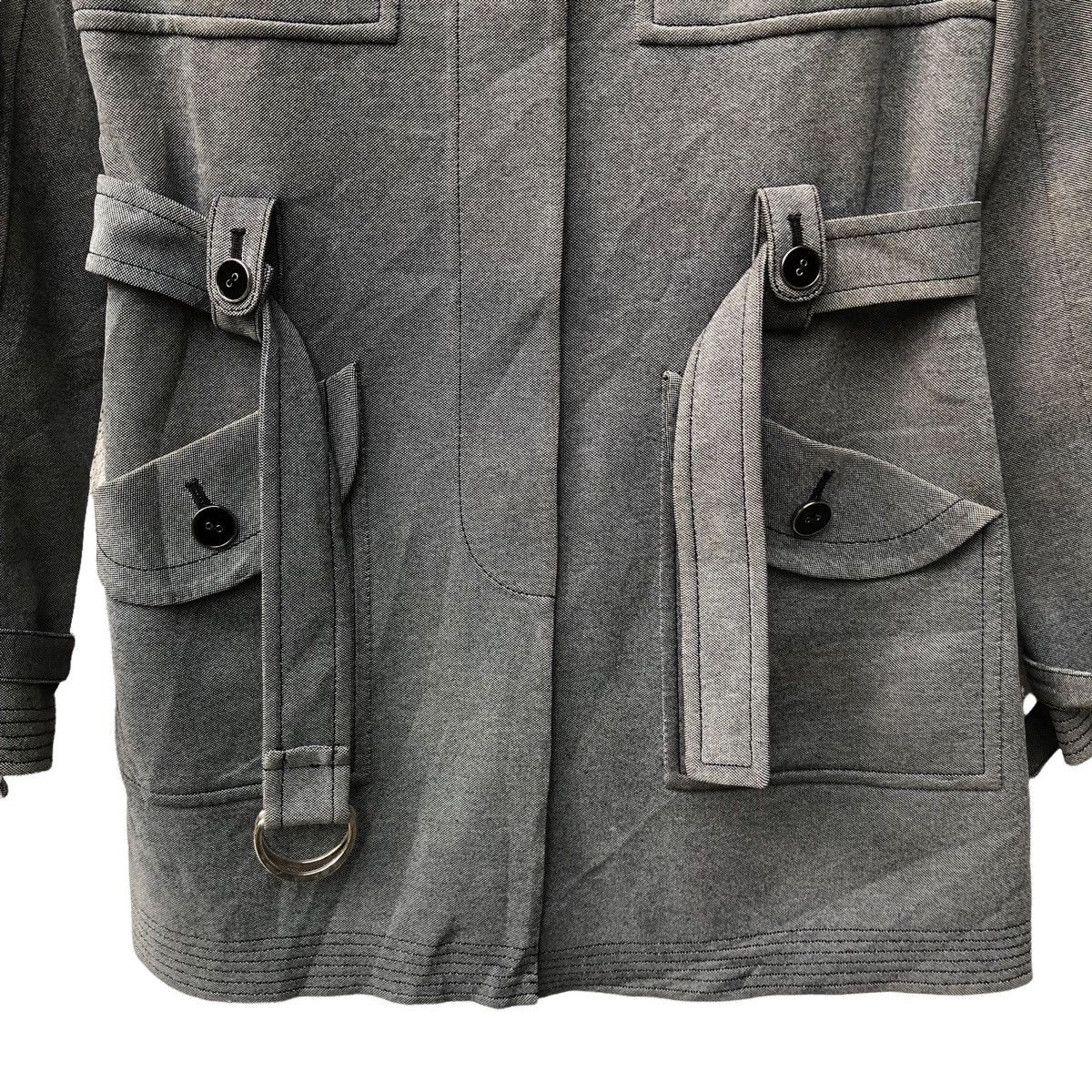 Courreges 🔥COURREGES TRENCH COAT WOOL JACKET Size M / US 6-8 / IT 42-44 - 5 Thumbnail