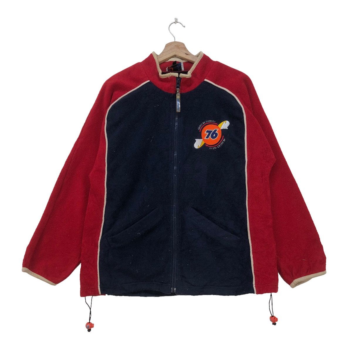 Sports Specialties 🔥Vintage Lubricant Union 76 Spirit Of America Fleece Jacket Size US M / EU 48-50 / 2 - 1 Thumbnail