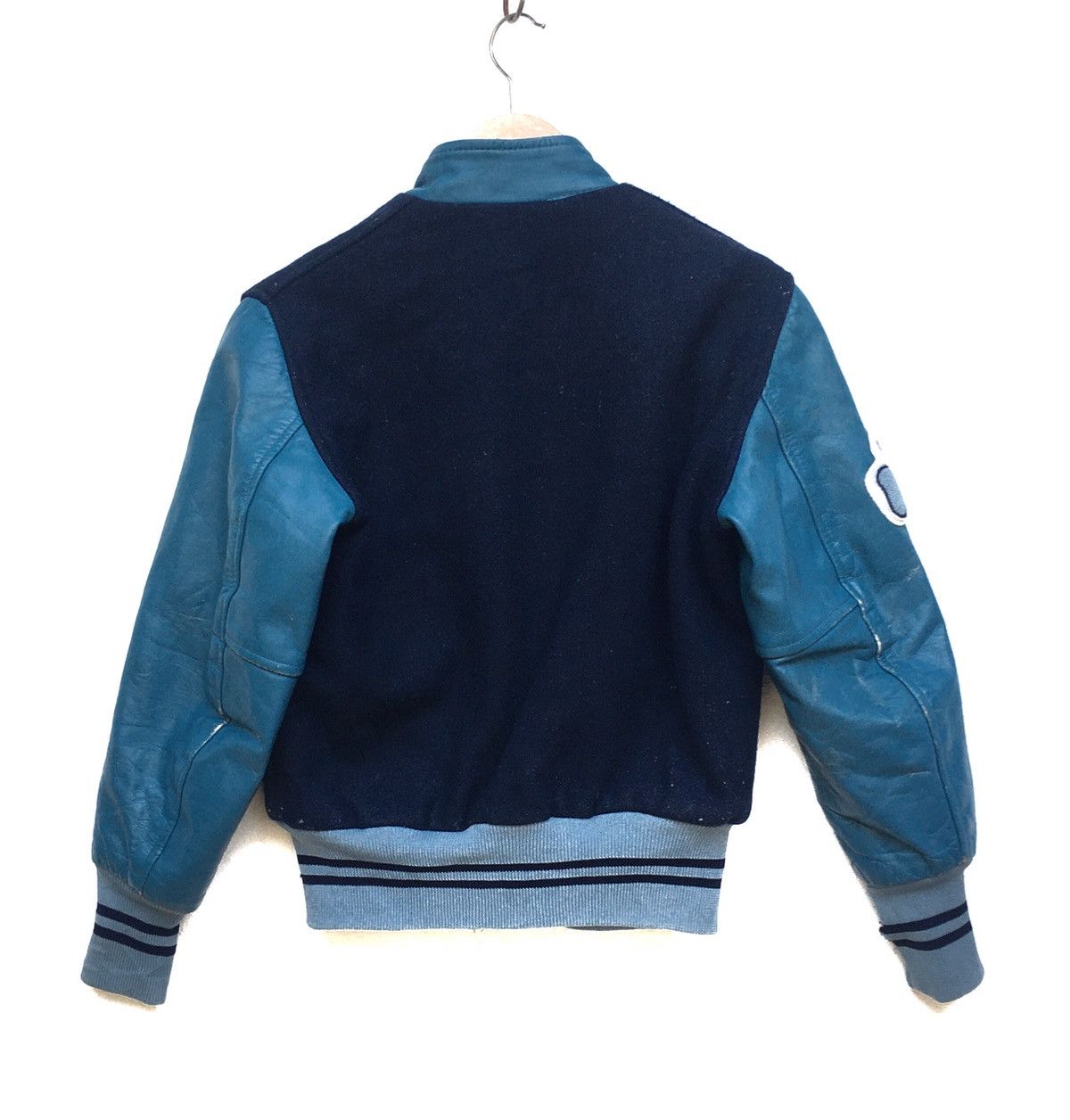 Vintage × Wilsons Leather Vintage WILSONS Varsity Leather Bomber Jacket Size US XS / EU 42 / 0 - 5 Thumbnail