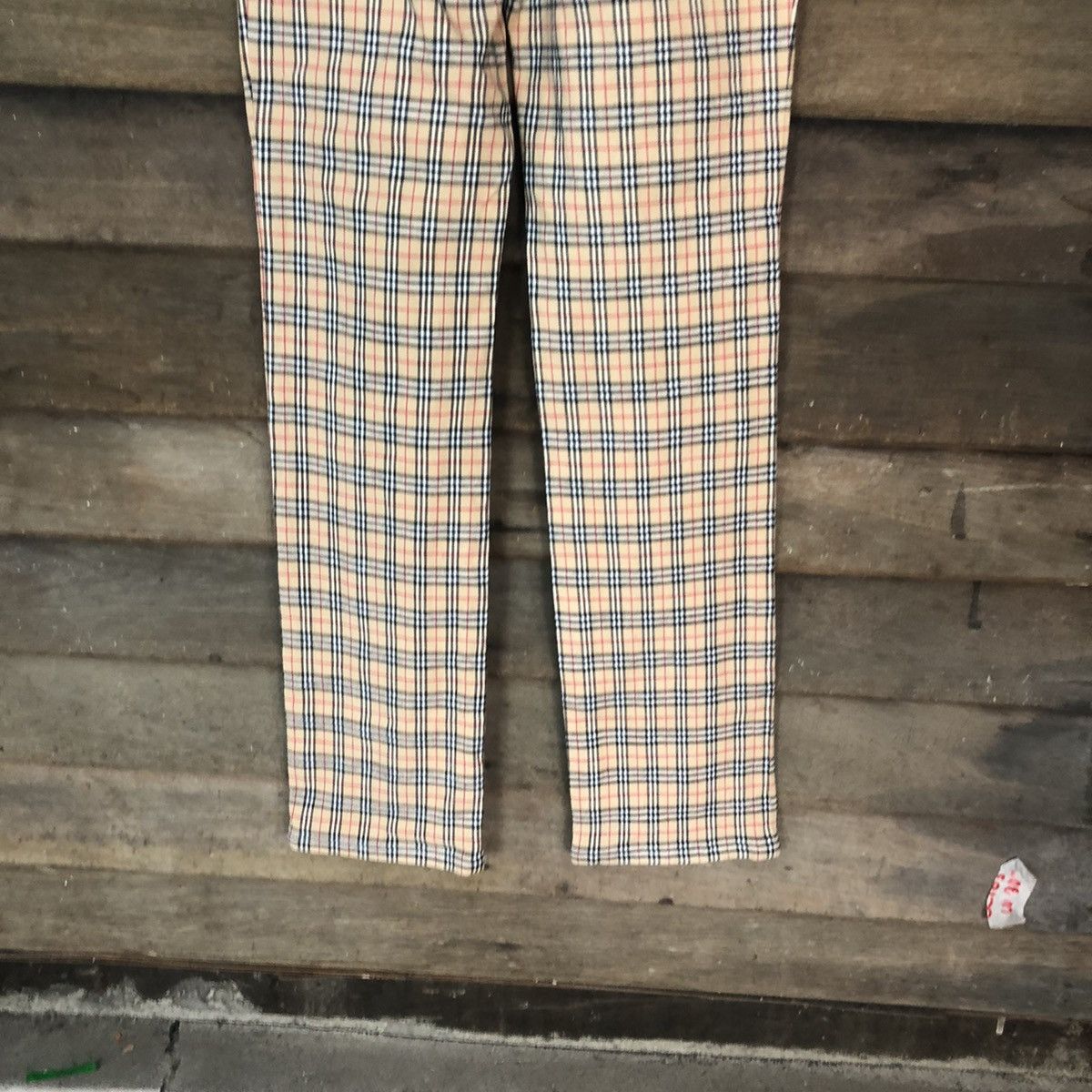 Burberry DL Burberry nova check Checkered Brown Casual Pants #5080 Size 26" / US 2 / IT 38 - 11 Thumbnail