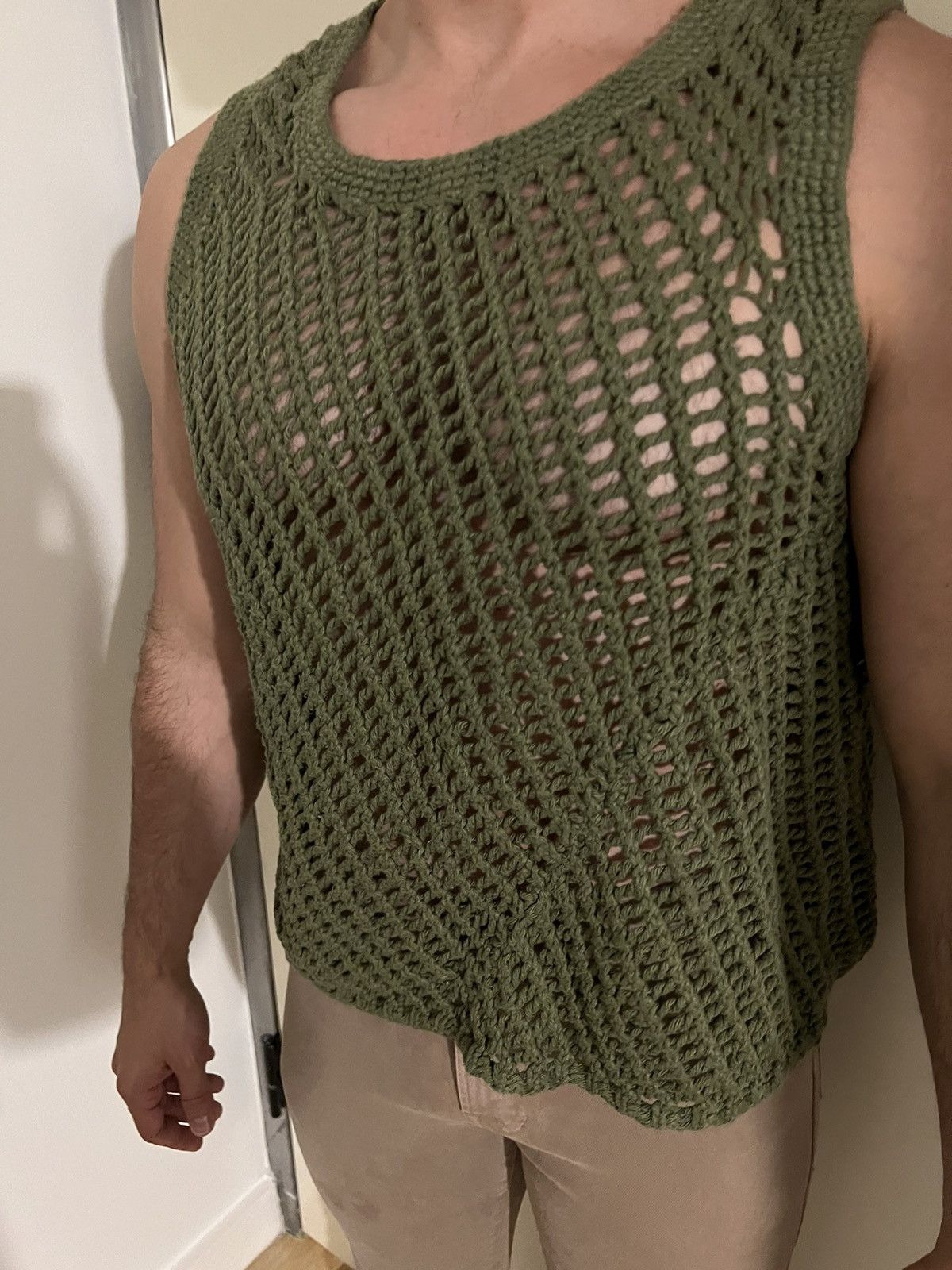 トップス Nicholas Daley Hand Knitted Tank Top Nicholas Daley Hand Knitted Tank Top