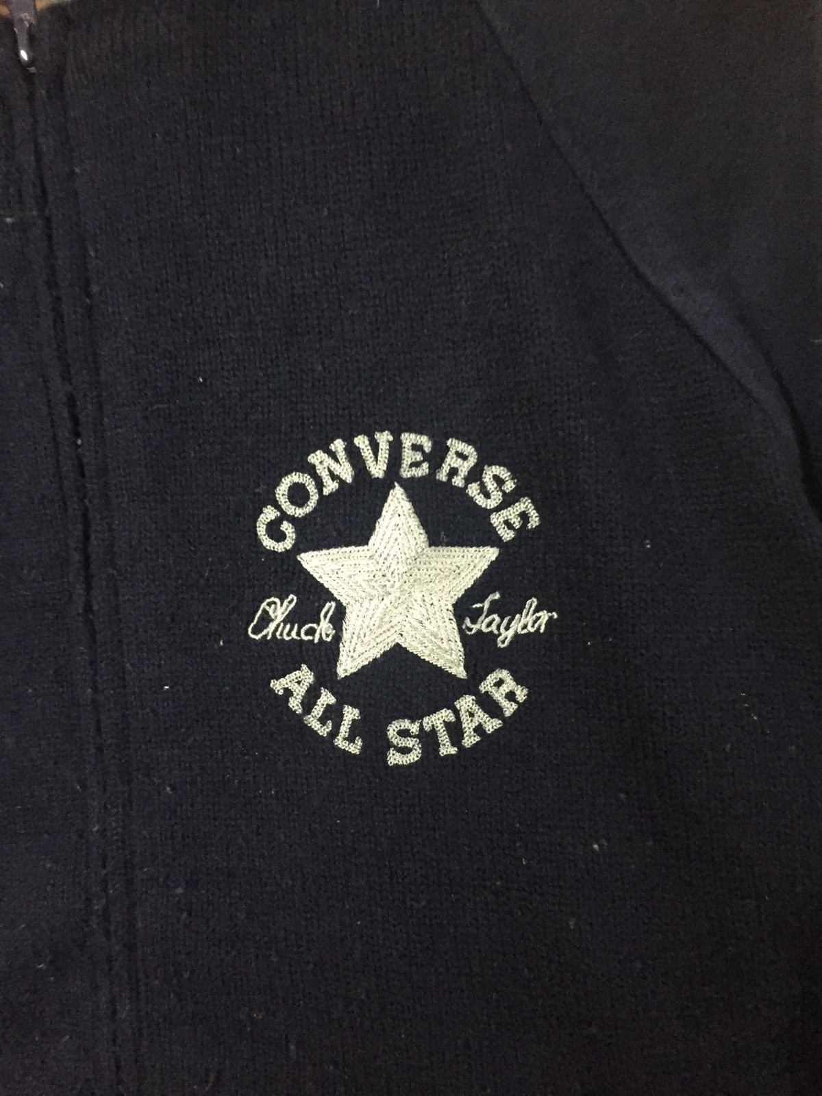 Converse Vintage Converse Hoodie Zipper Size L Size US L / EU 52-54 / 3 - 3 Thumbnail