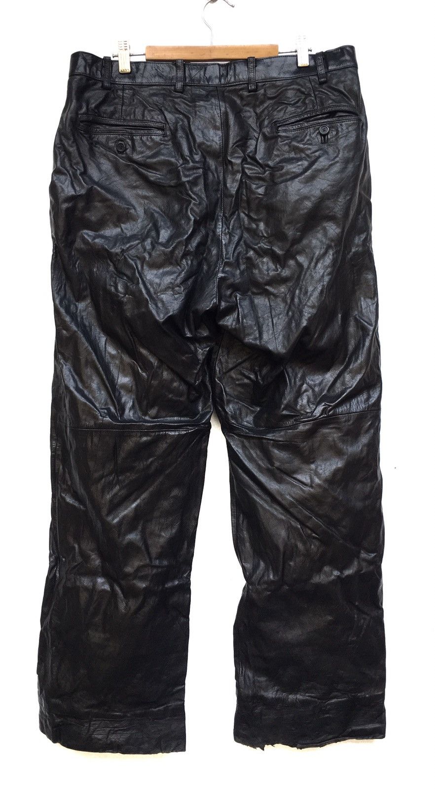 Japanese Brand × Vintage Vintage Japanese Brand Wind Armor Leather Casual Pants Size US 34 / EU 50 - 2 Thumbnail