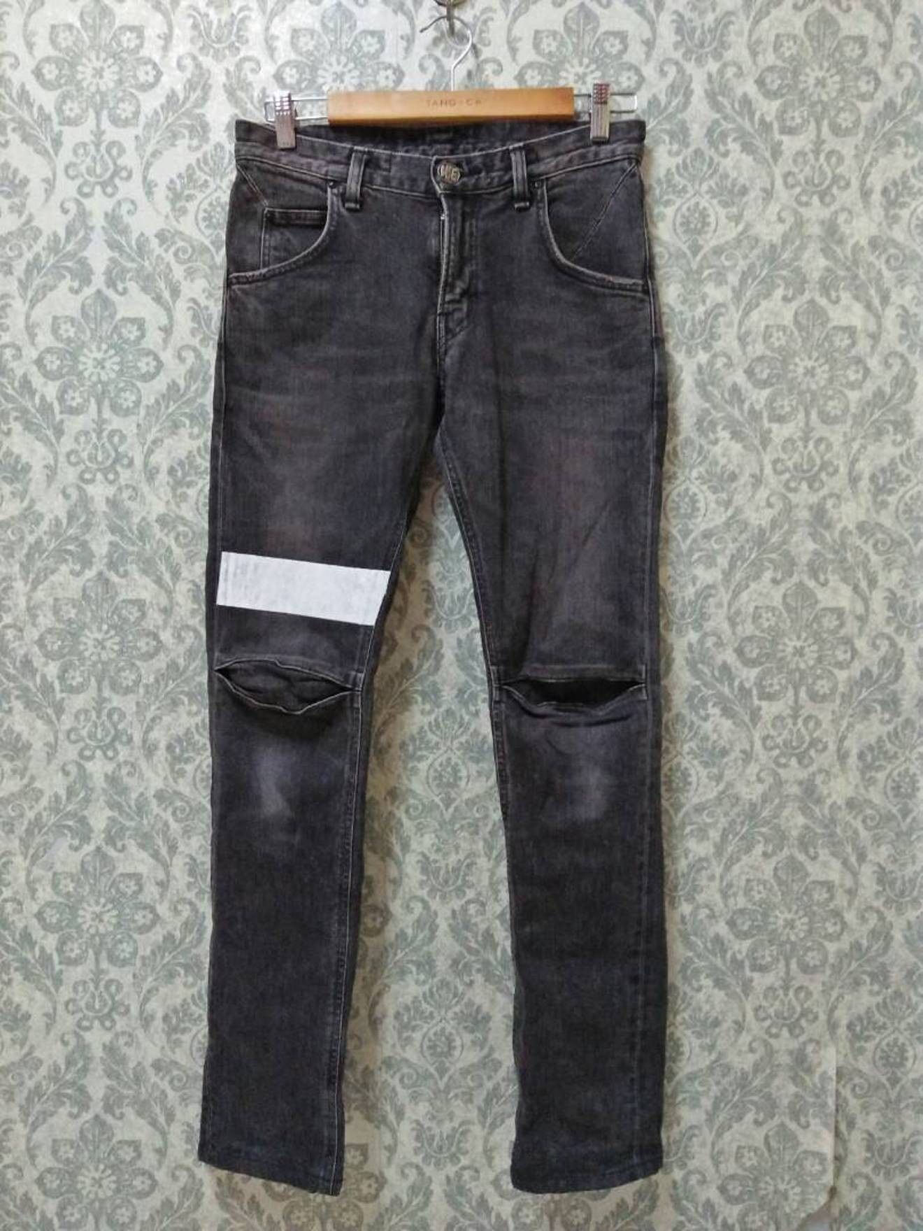 Lee Vintage Distressed Denim The H.D. LEE Company Inc USA Size US 30 / EU 46 - 2 Thumbnail