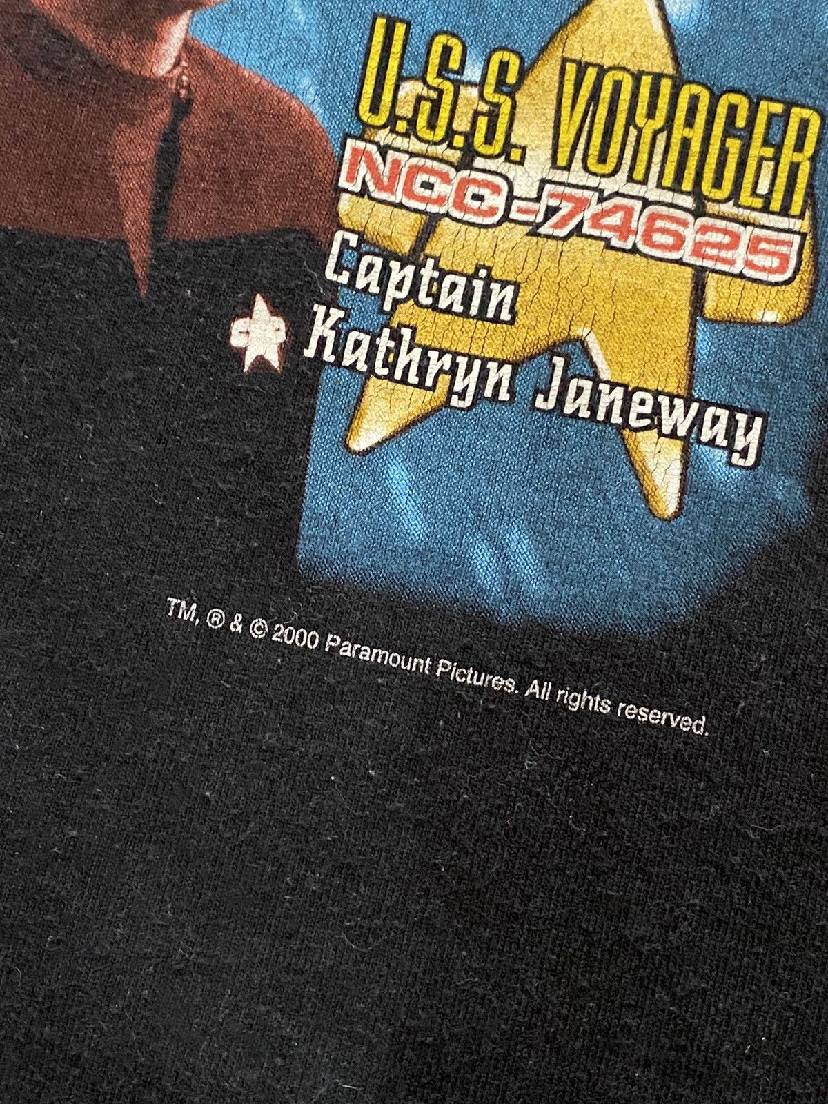 Fruit Of The Loom × Vintage Vintage Fruit Of Loom Star Trek ships and captains t-shirt Size US M / EU 48-50 / 2 - 3 Thumbnail