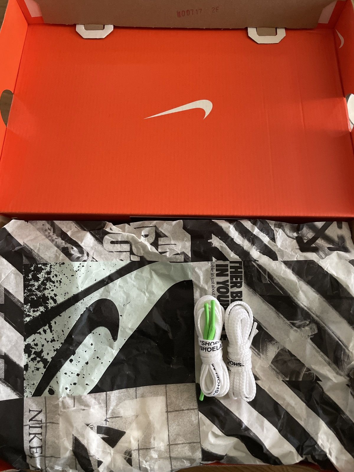 Nike × Off-White OFF-WHITE x Zoom Fly SP The Ten 2017 Size US 12 / EU 45 - 9 Thumbnail
