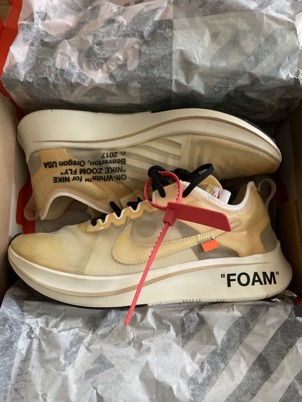 Zoom fly outlet off white 2017