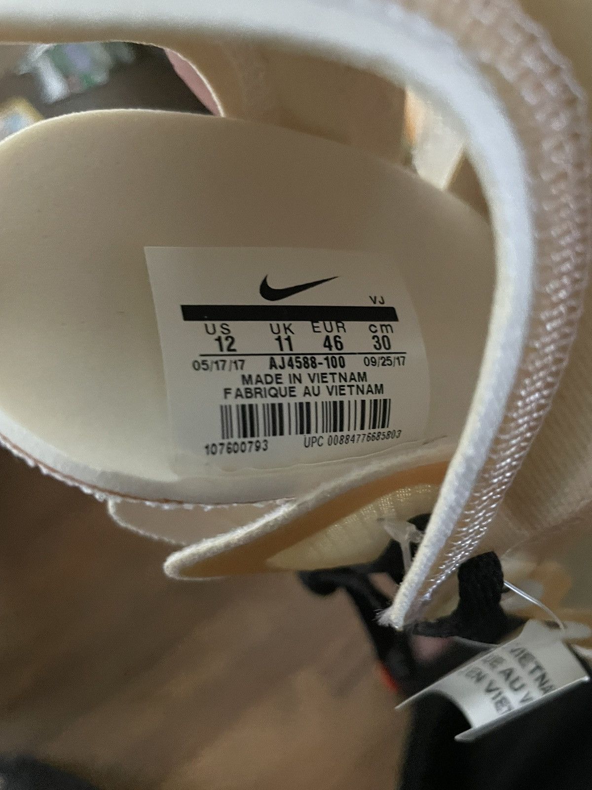 Nike × Off-White OFF-WHITE x Zoom Fly SP The Ten 2017 Size US 12 / EU 45 - 8 Thumbnail