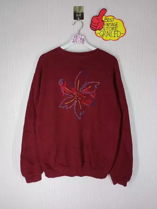 Designer × Kenzo Rare Vintage 90s KENZO Jeans Flora Embroidered Logo Size US L / EU 52-54 / 3 - 2 Thumbnail