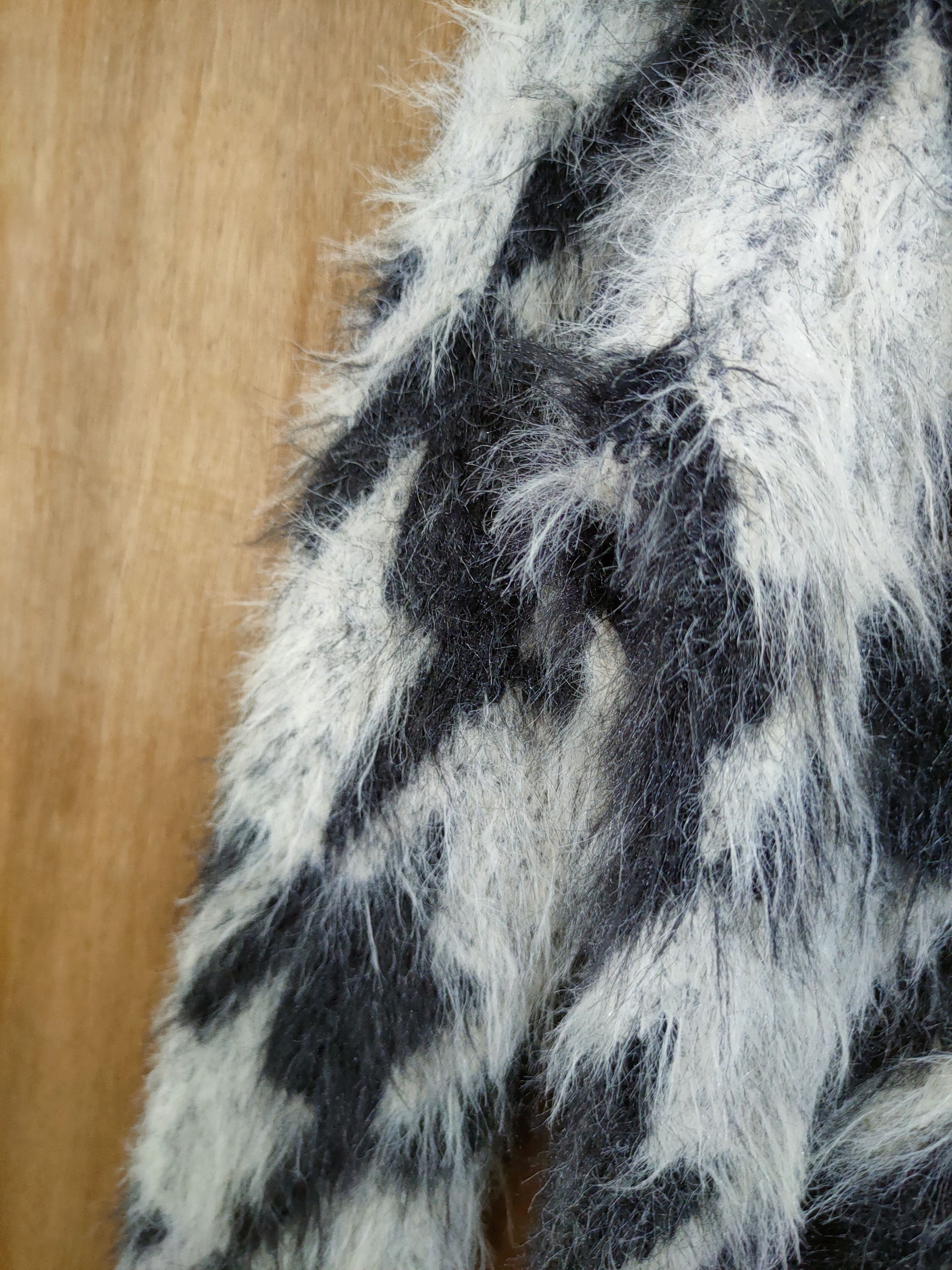 Homespun Knitwear D Rienda art mohair fur shag shaggy knitwear #46-1026 Size S / US 4 / IT 40 - 6 Thumbnail