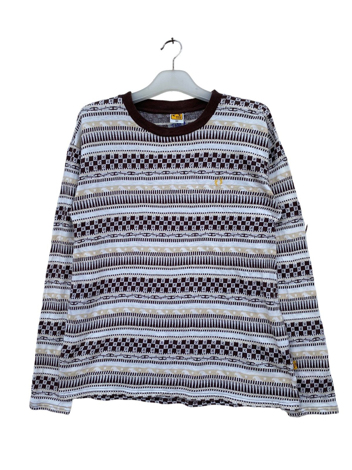 Hang Ten Vintage Hang Ten Stripe Shirt Size US M / EU 48-50 / 2 - 1 Thumbnail