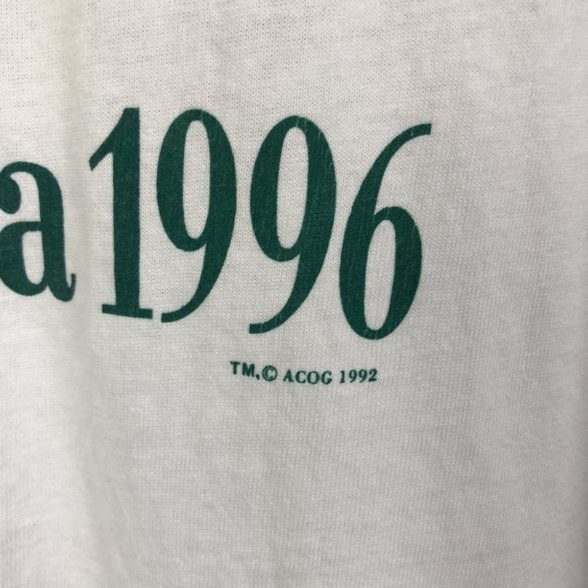 Vintage 90s Atlanta 1996 Olympics Tshirt