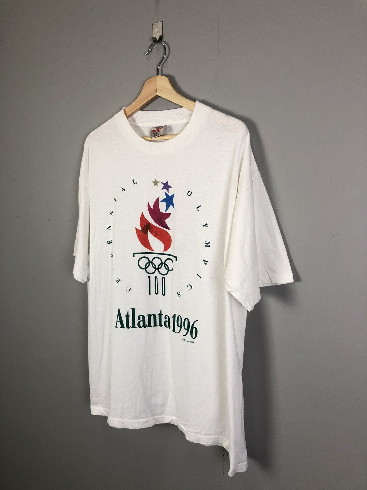 Vintage 90s Atlanta 1996 Olympics Tshirt