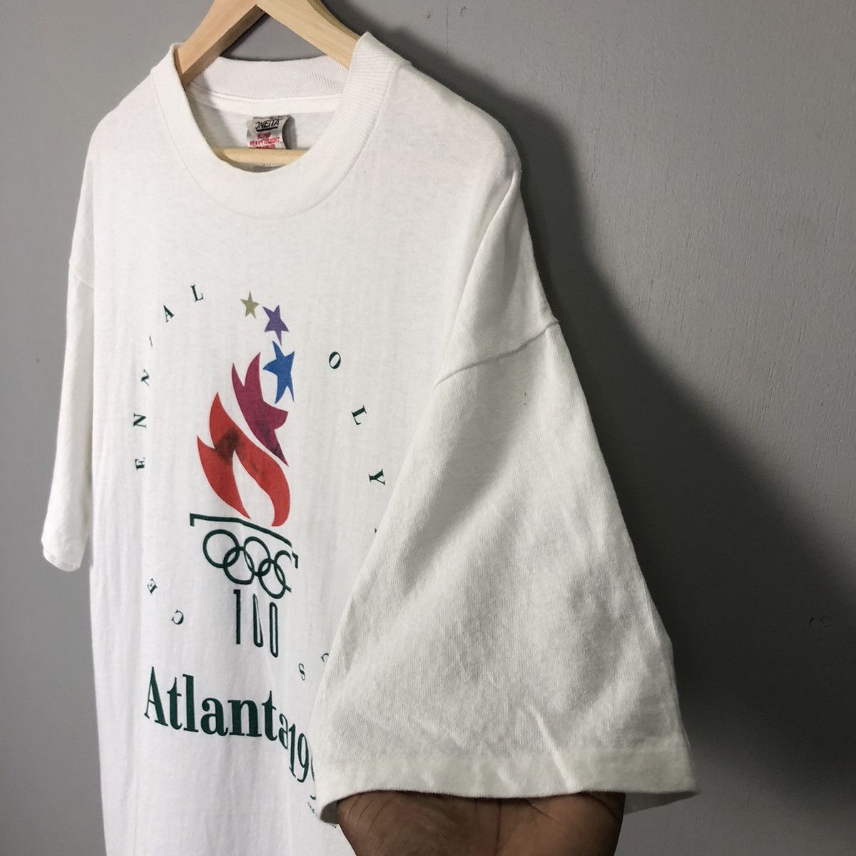 Vintage 90s Atlanta 1996 Olympics Tshirt