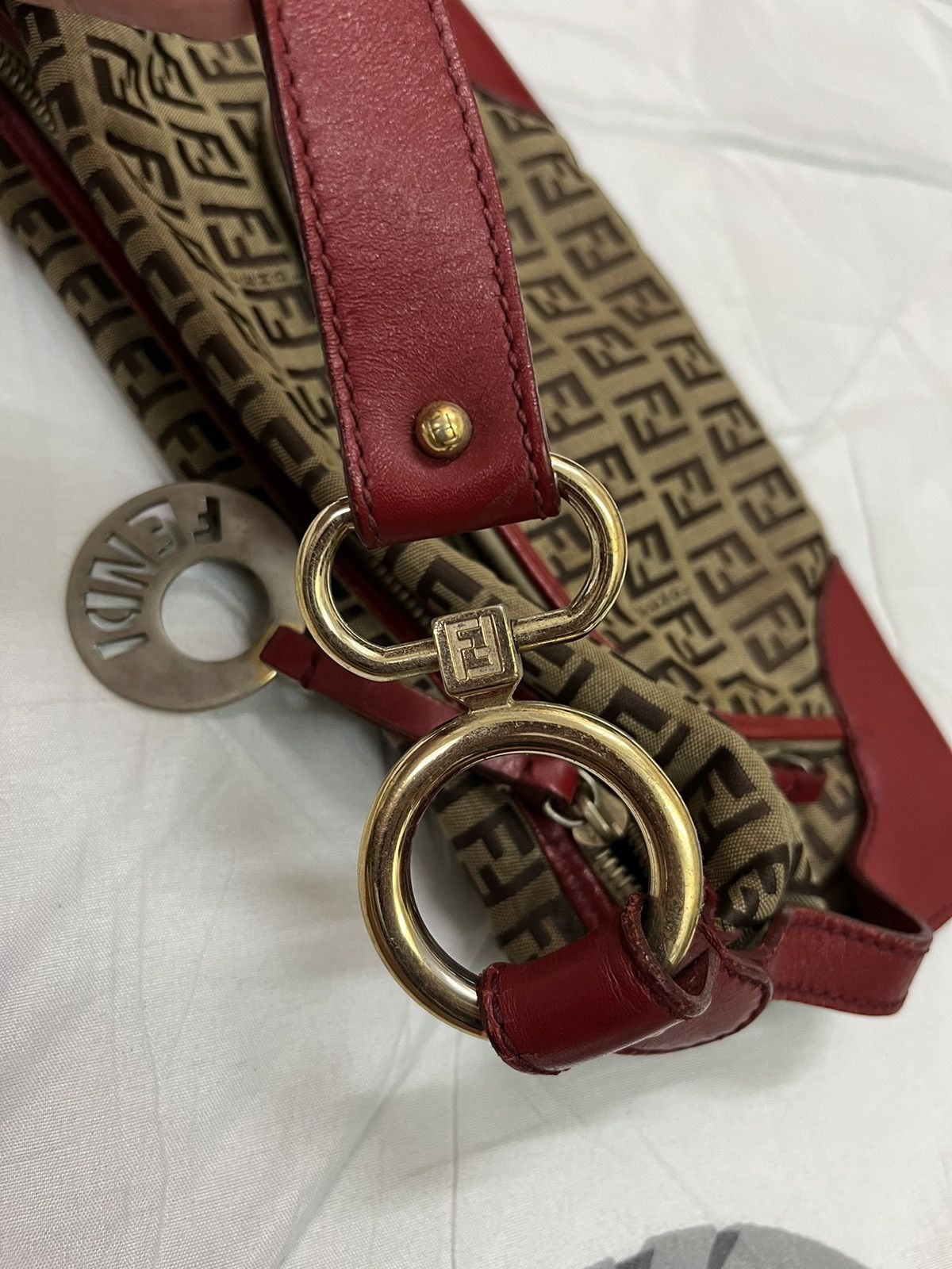 Fendi Authentic FENDI Zucchino Bag Size ONE SIZE - 15 Thumbnail