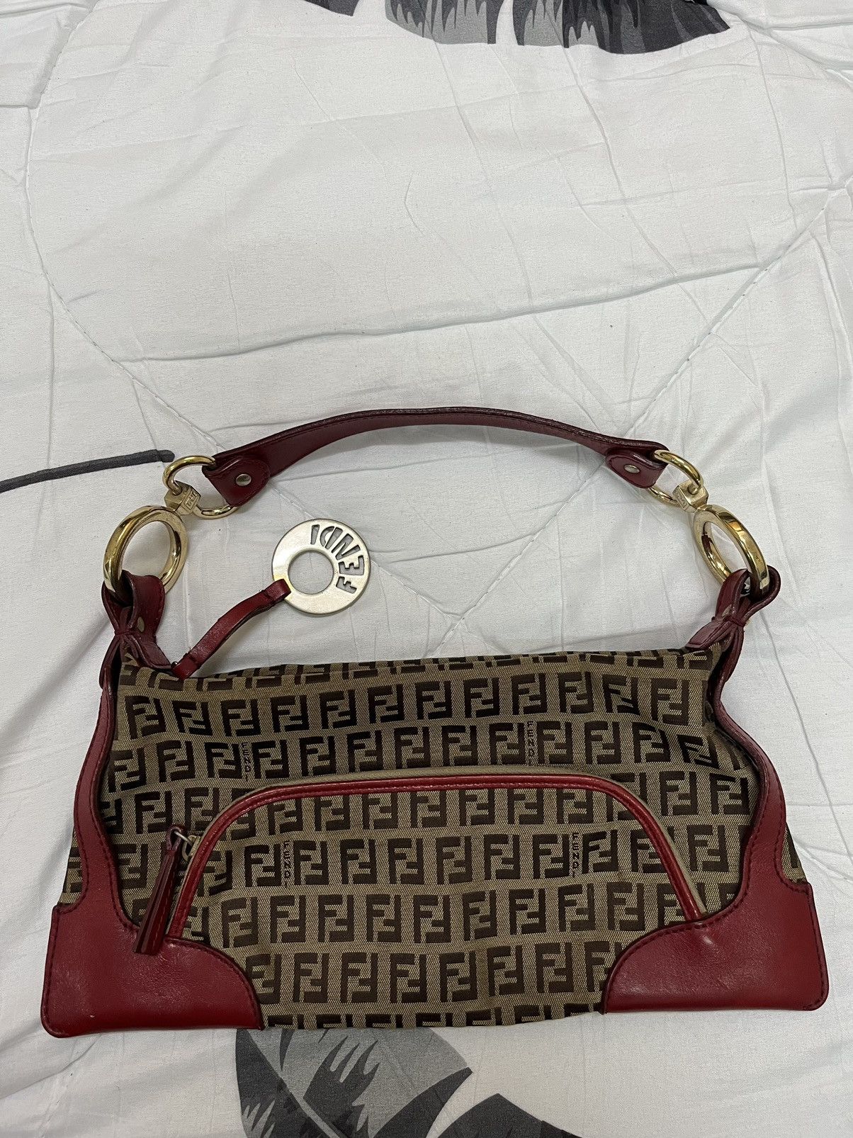 Fendi Authentic FENDI Zucchino Bag Size ONE SIZE - 2 Thumbnail