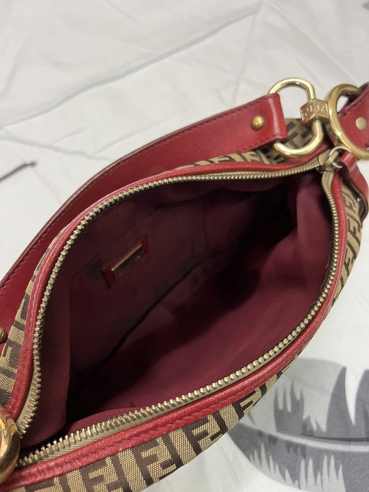 Fendi Authentic FENDI Zucchino Bag Size ONE SIZE - 11 Thumbnail