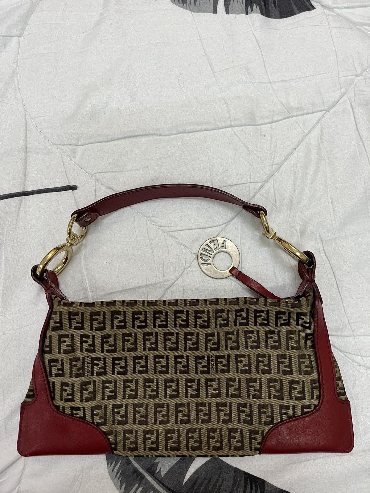 Fendi Authentic FENDI Zucchino Bag Size ONE SIZE - 3 Thumbnail