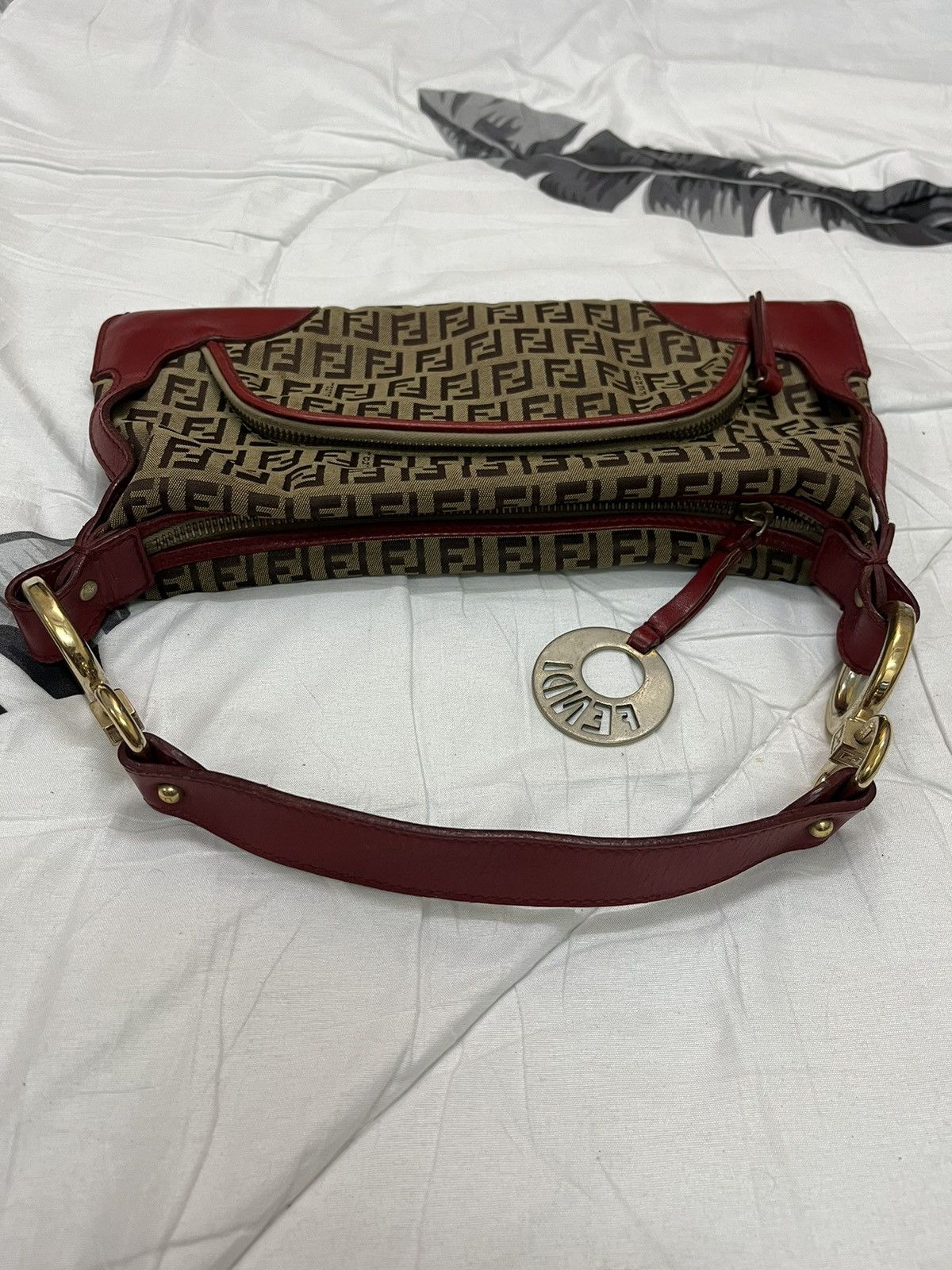 Fendi Authentic FENDI Zucchino Bag Size ONE SIZE - 16 Thumbnail