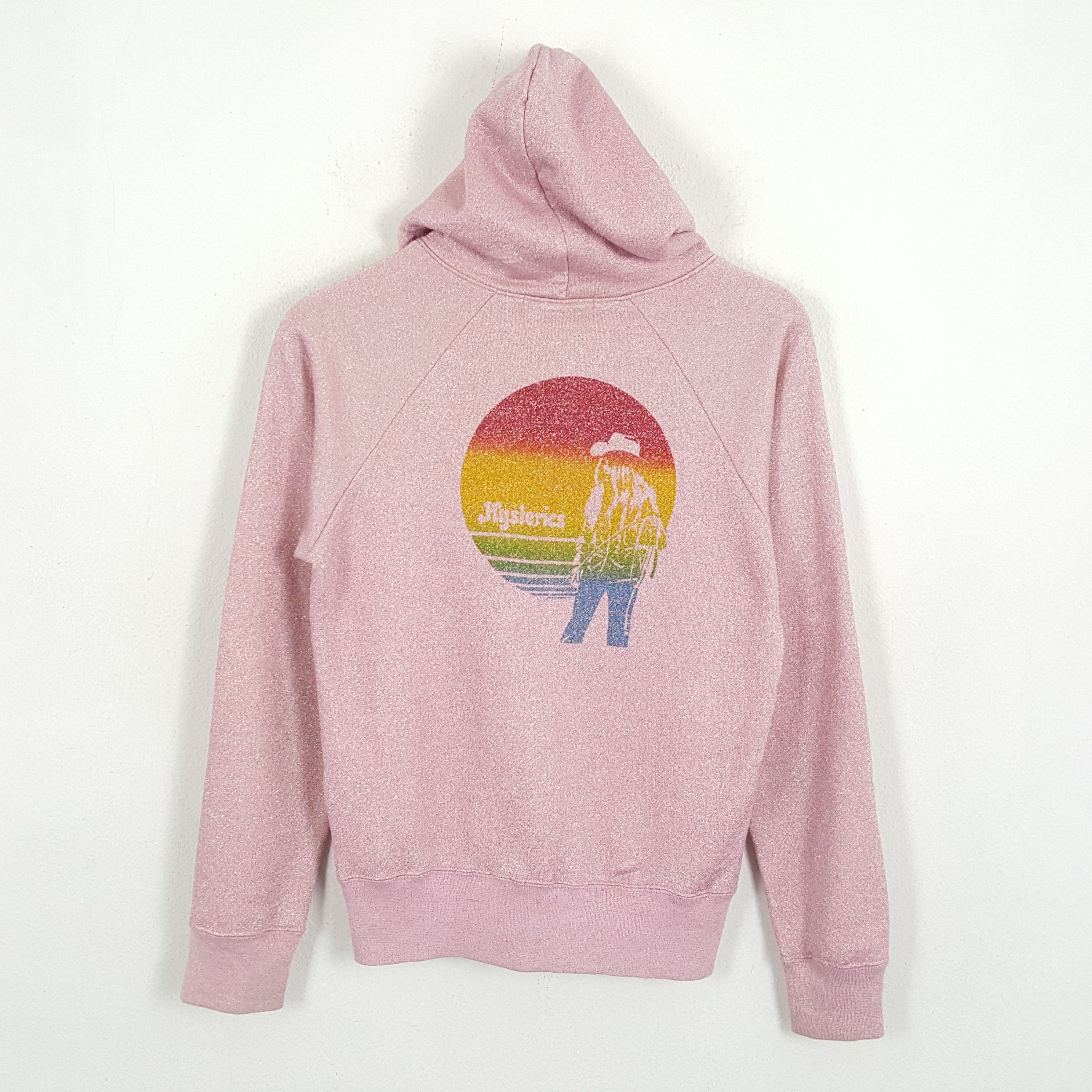 Hysteric Glamour Shimmer Pink store Zebra Pullover Hoodie