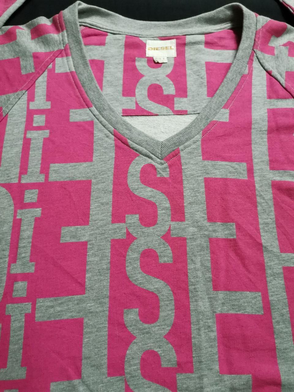 Diesel × Japanese Brand × Vintage DIESEL SWEATSHIRT FULL PRINT RARE DESIGN Size US S / EU 44-46 / 1 - 5 Thumbnail
