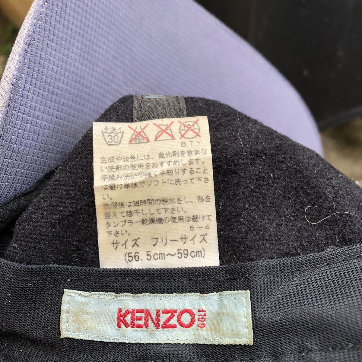 Designer × Japanese Brand × Kenzo Rare Vintage KENZO GOLF Sun Faded Adjustable Outdoor Cap Size ONE SIZE - 9 Thumbnail