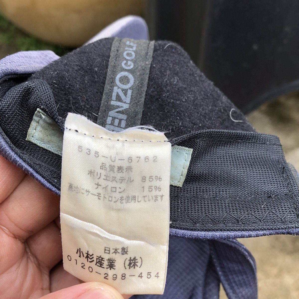Designer × Japanese Brand × Kenzo Rare Vintage KENZO GOLF Sun Faded Adjustable Outdoor Cap Size ONE SIZE - 10 Thumbnail